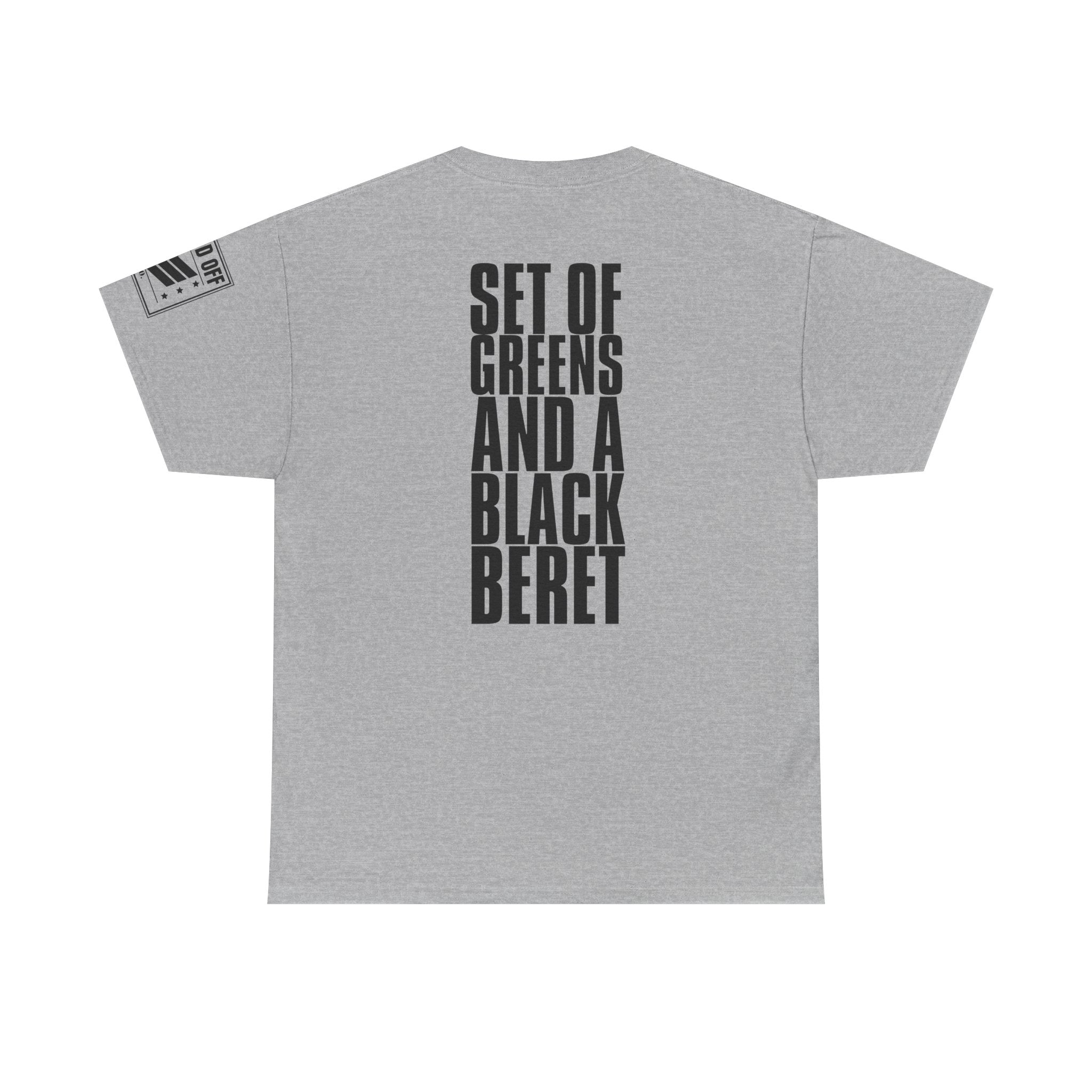 Set Of Greens Black Beret · Military T-Shirt