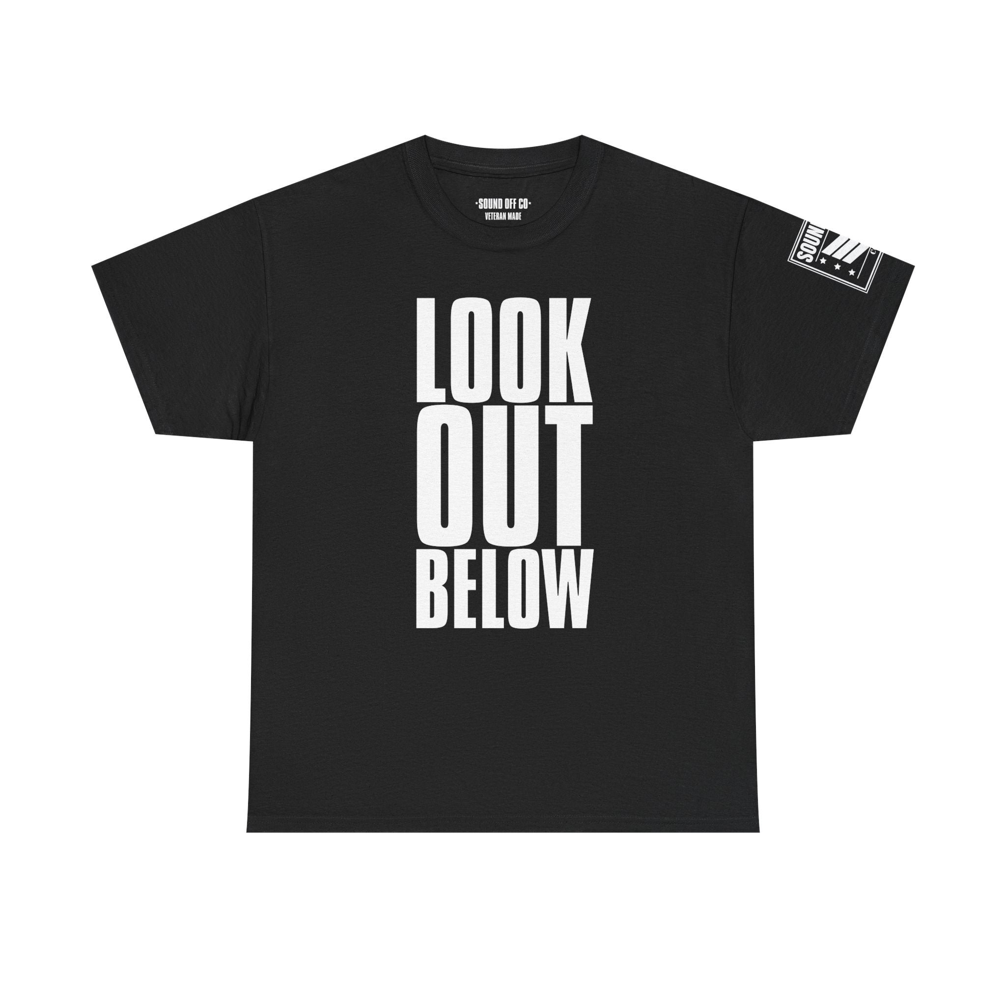 Look Out Below Airborne · Military T-Shirt