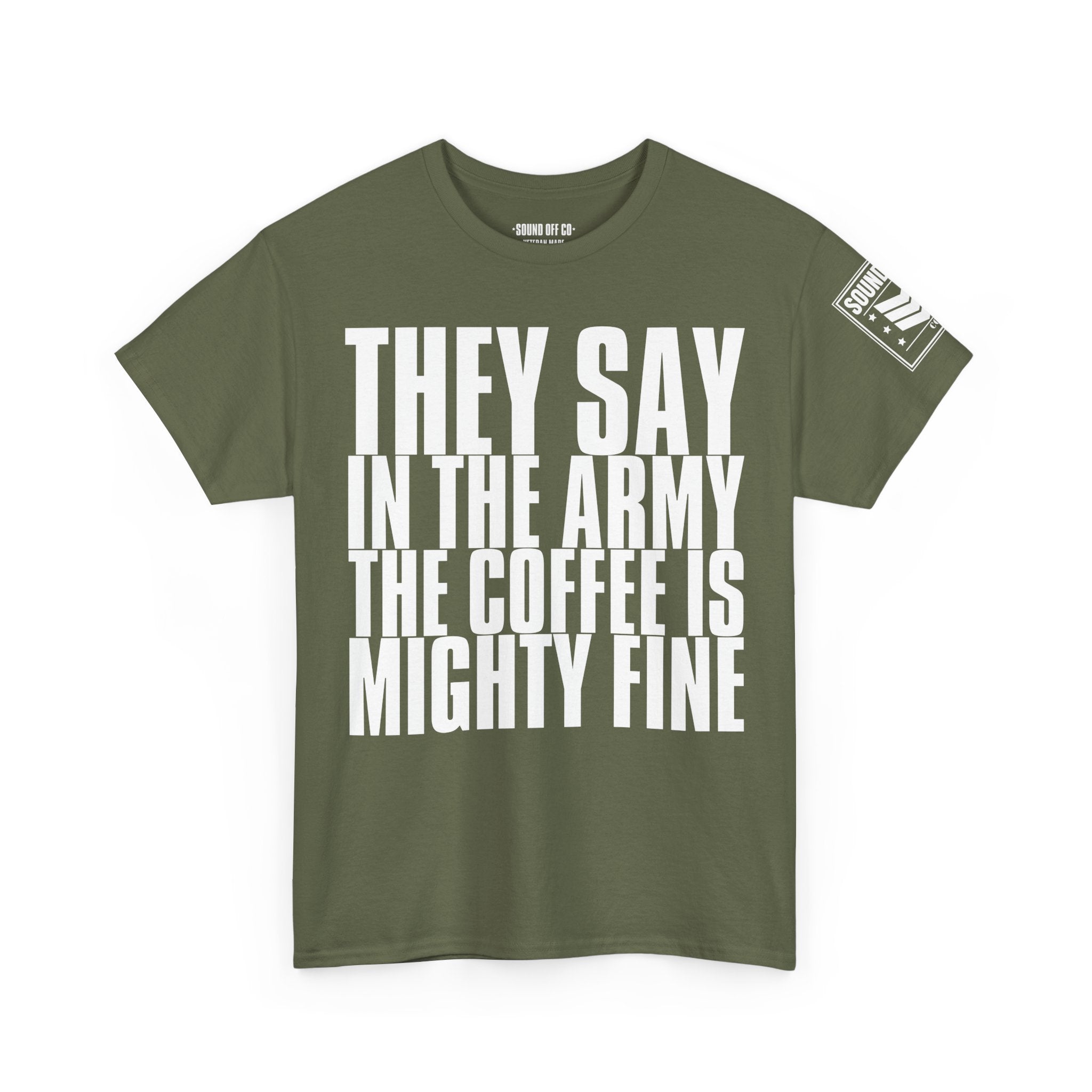 Army Coffee · Military Humor T-Shirt