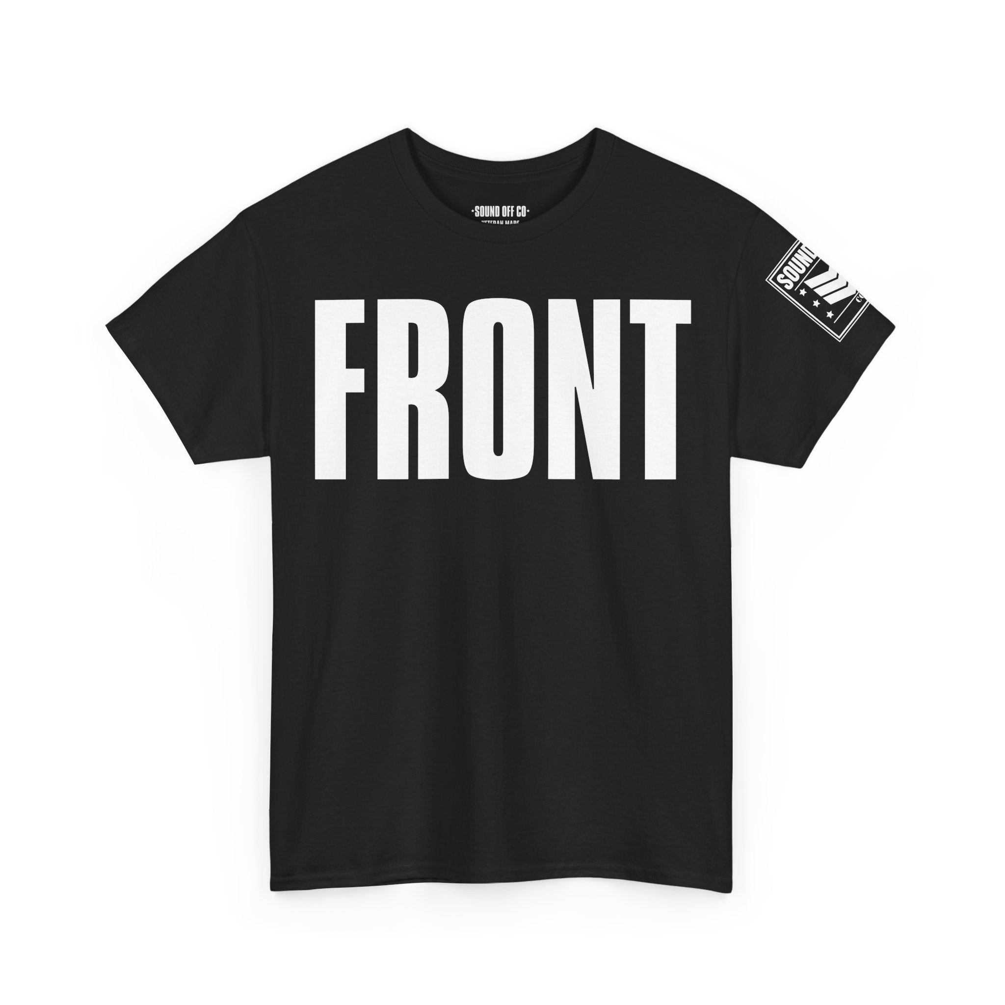 Front Back Go · Military Drill Command T-Shirt