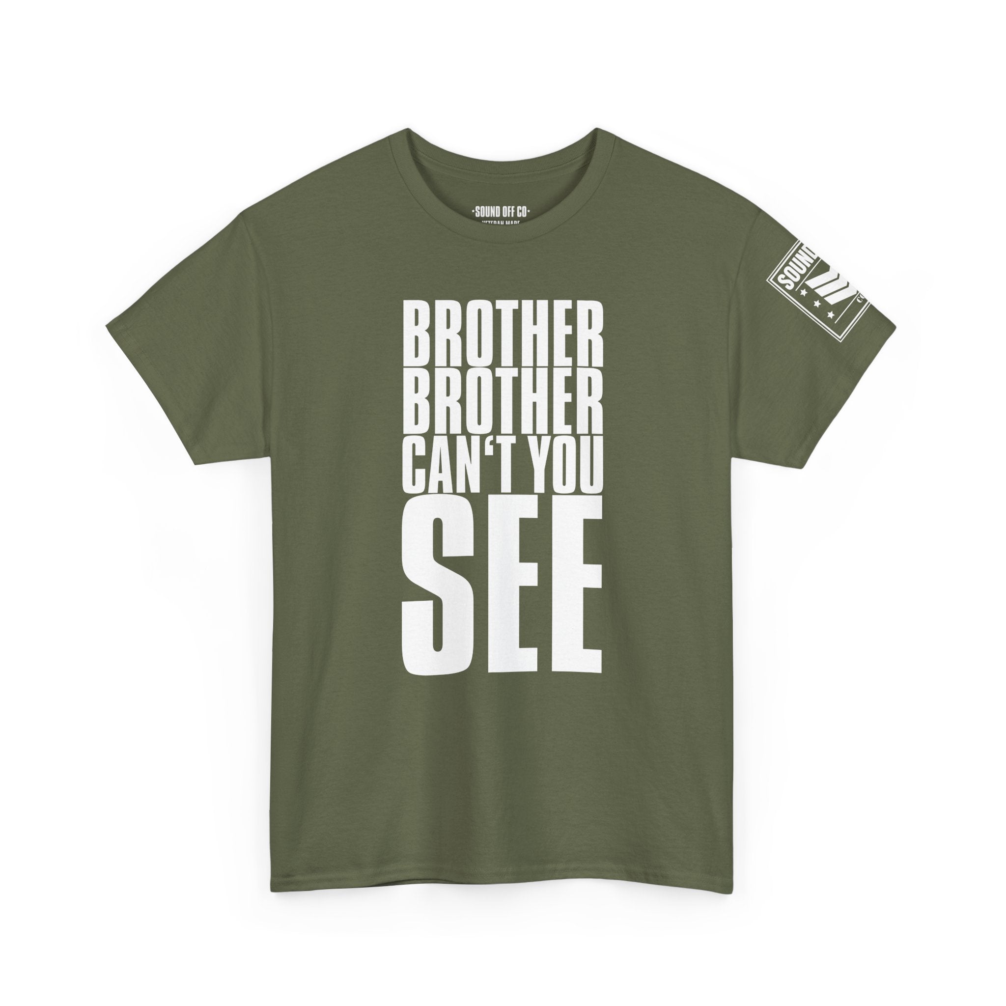 Brother Can't You See Marines · Military Cadence T-Shirt
