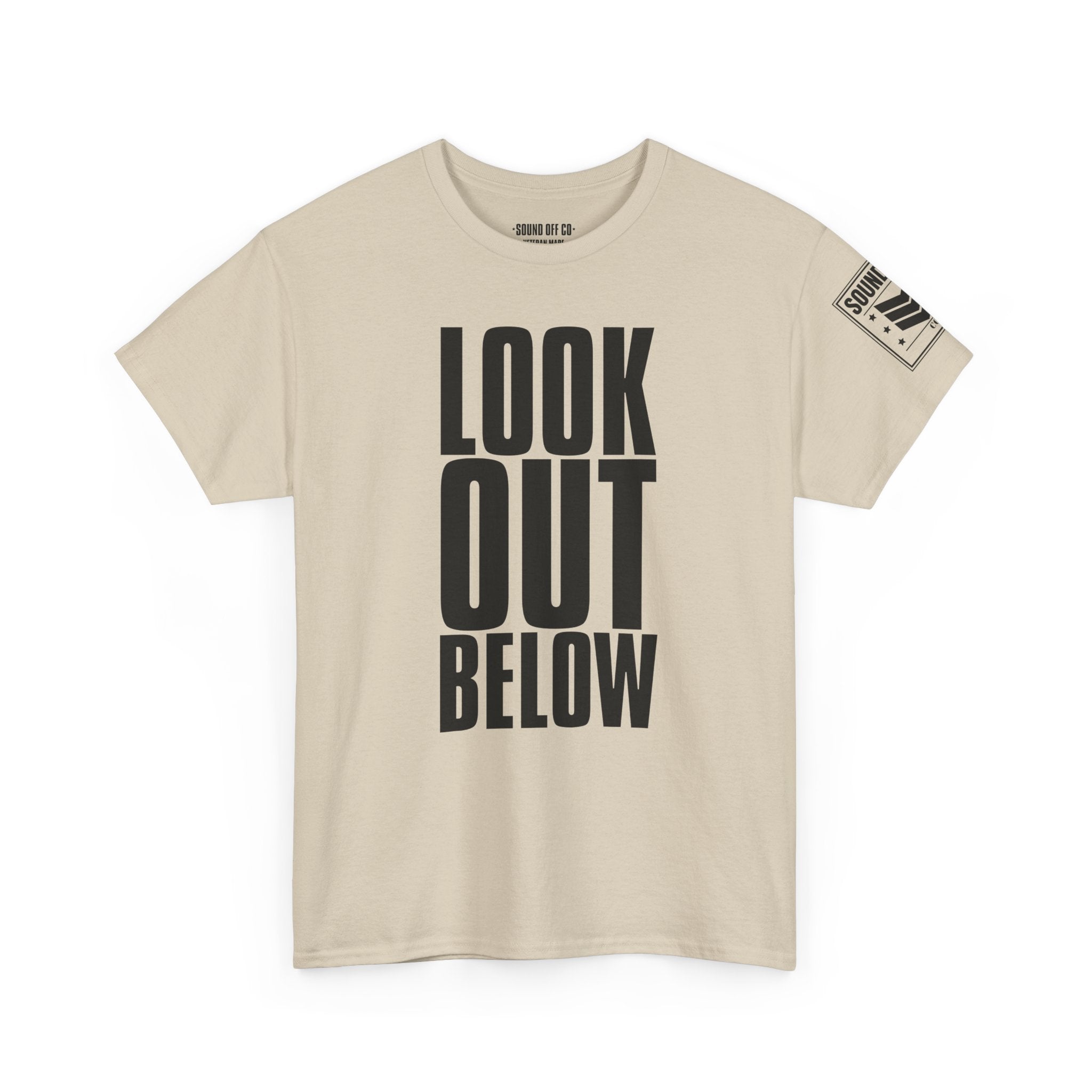 Look Out Below Airborne · Military T-Shirt