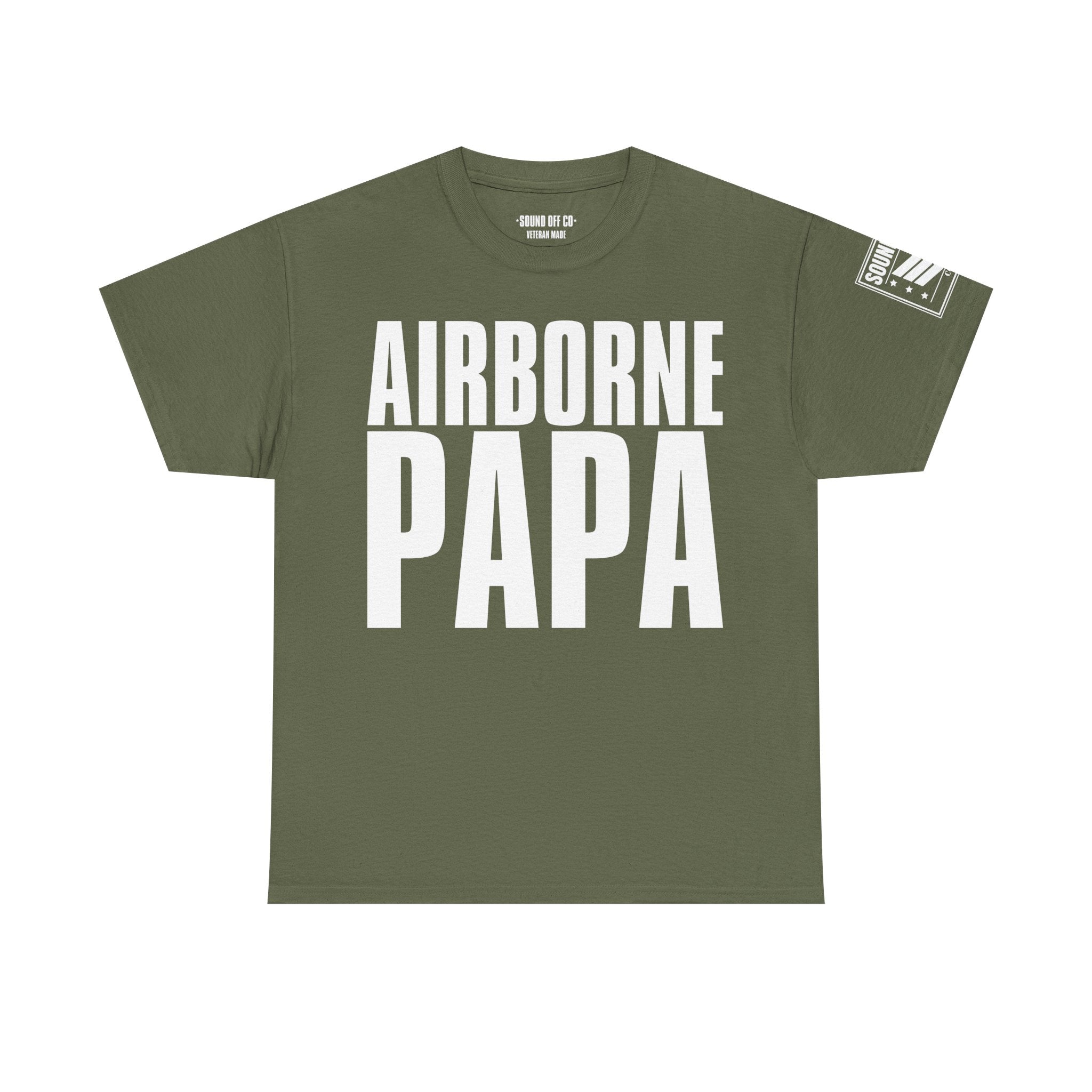 Airborne Papa · Military T-Shirt