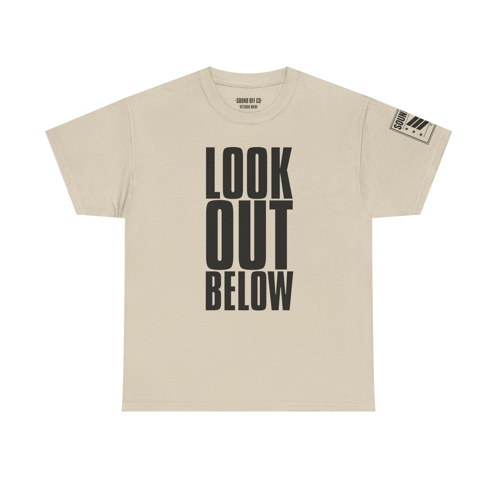 Look Out Below Airborne · Military T-Shirt