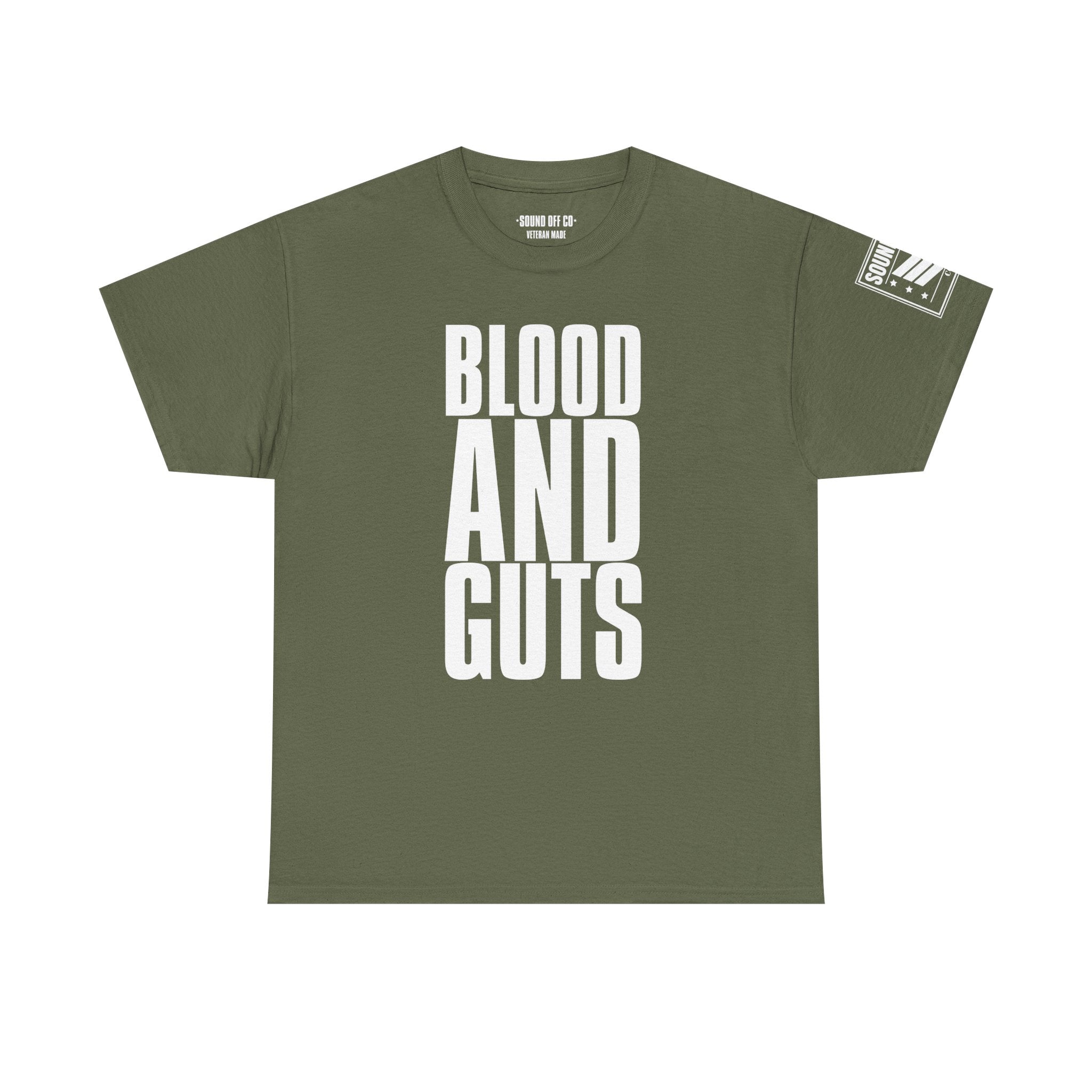 Blood And Guts Danger · Airborne Military T-Shirt