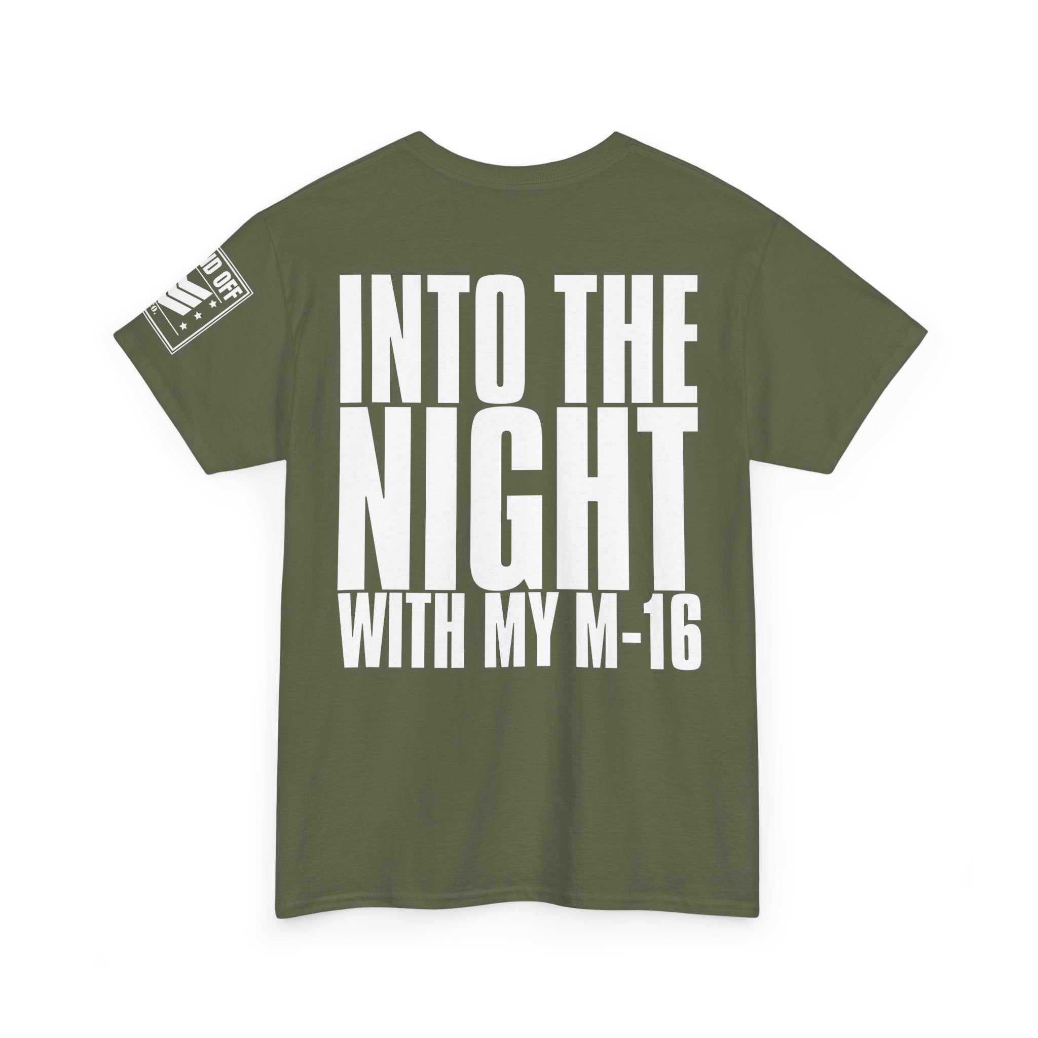 Paint My Face Black And Green · Military T-Shirt