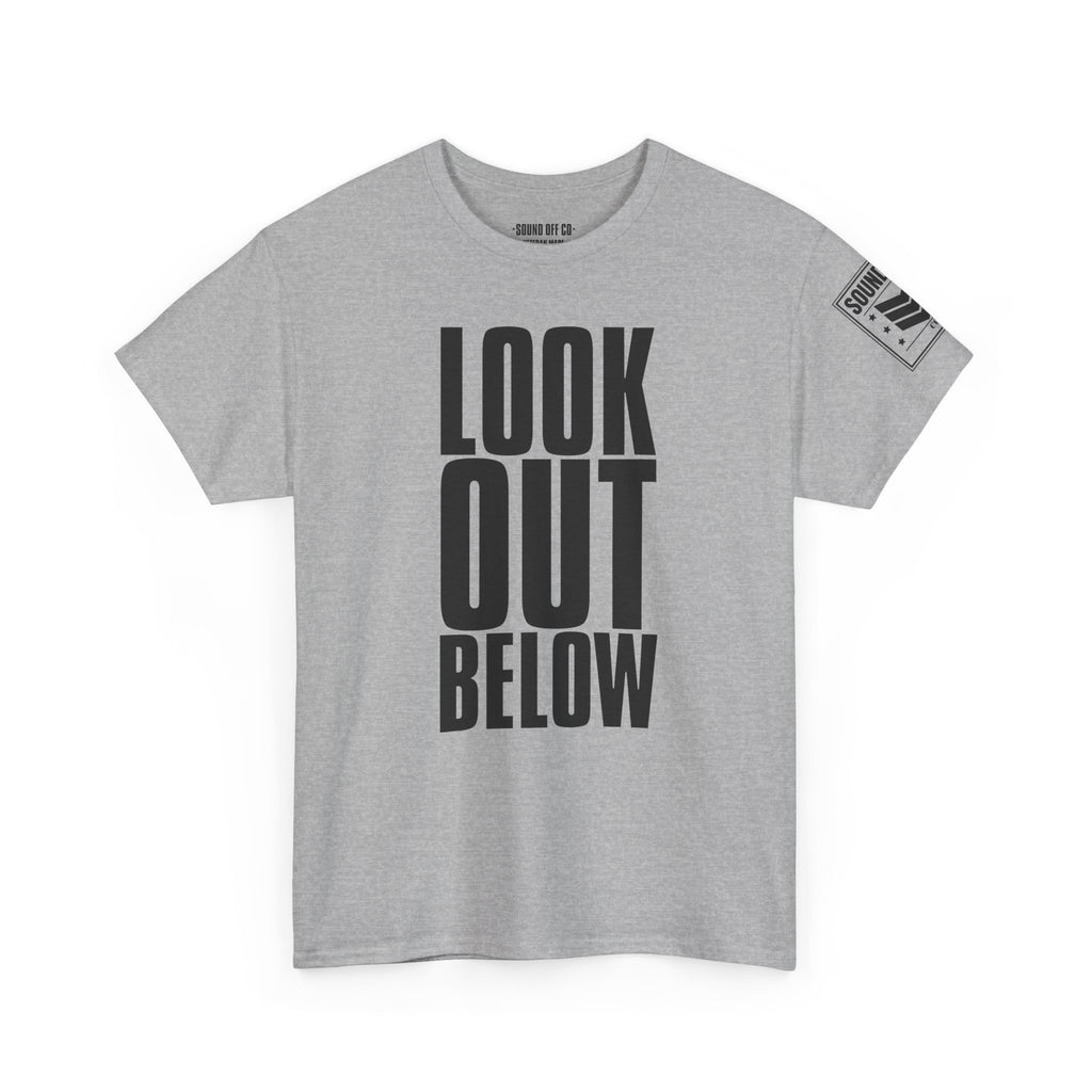 Look Out Below Airborne · Military T-Shirt