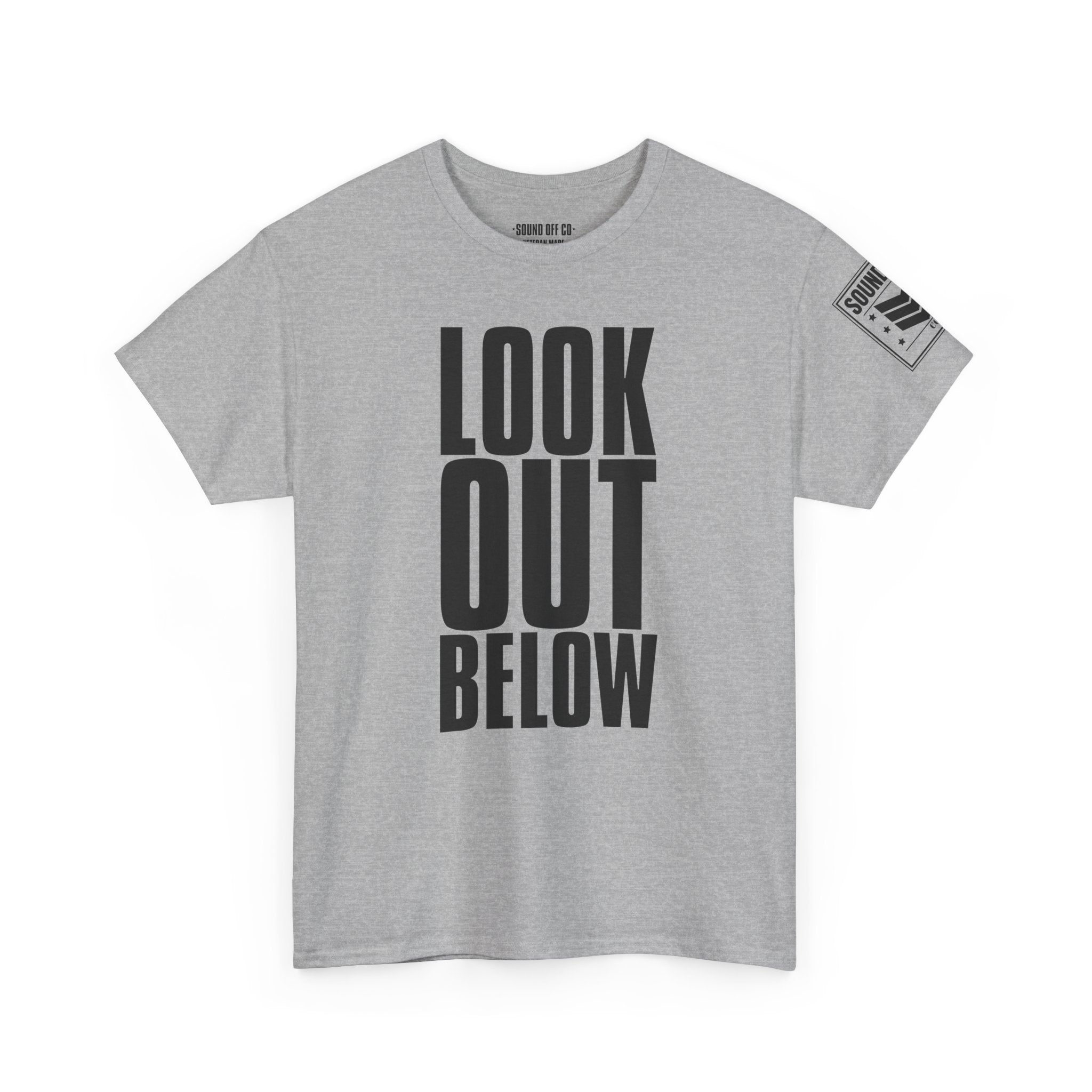 Look Out Below Airborne · Military T-Shirt
