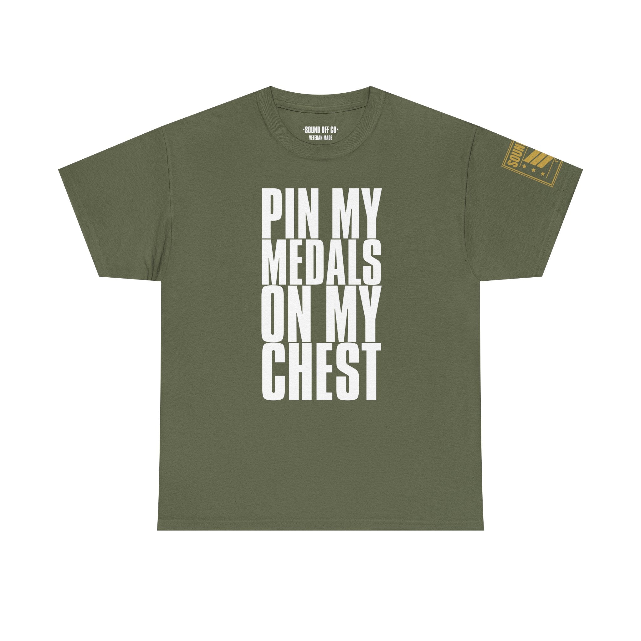 Pin My Medals · Military Cadence T-Shirt