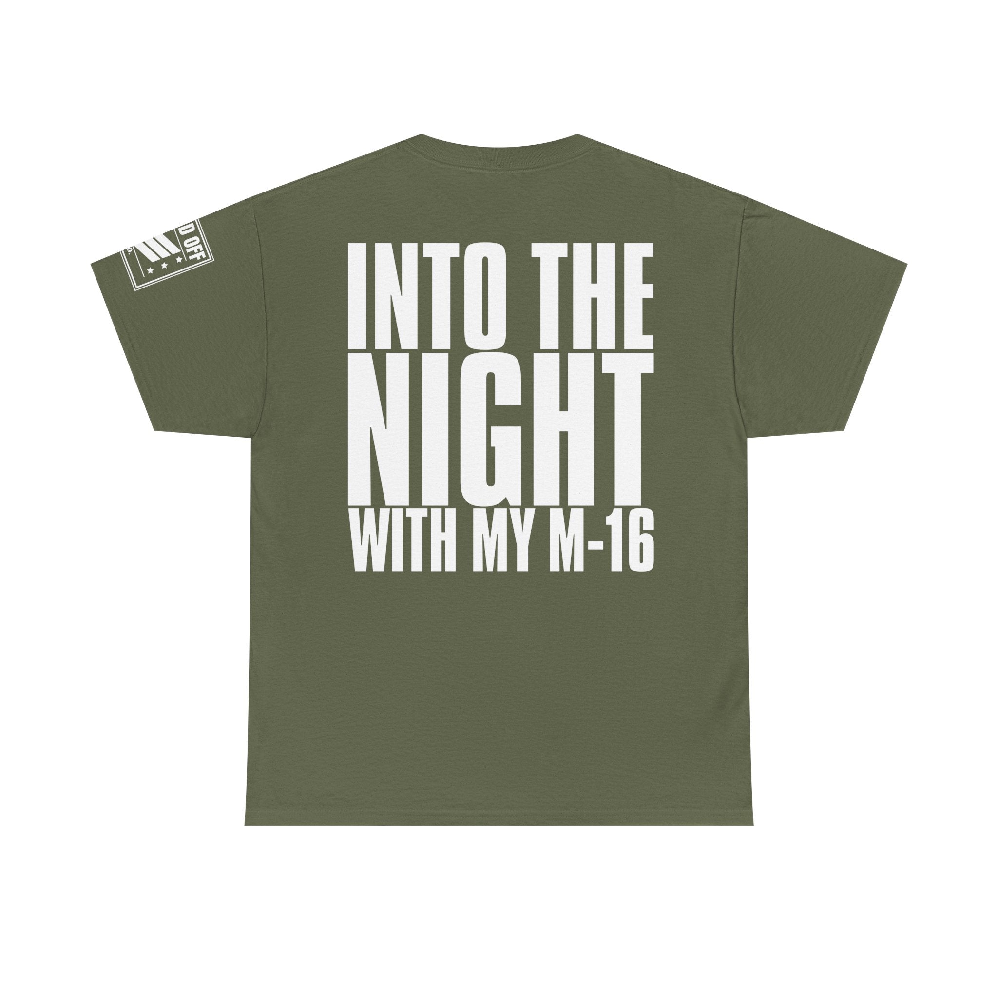 Paint My Face Black And Green · Military T-Shirt