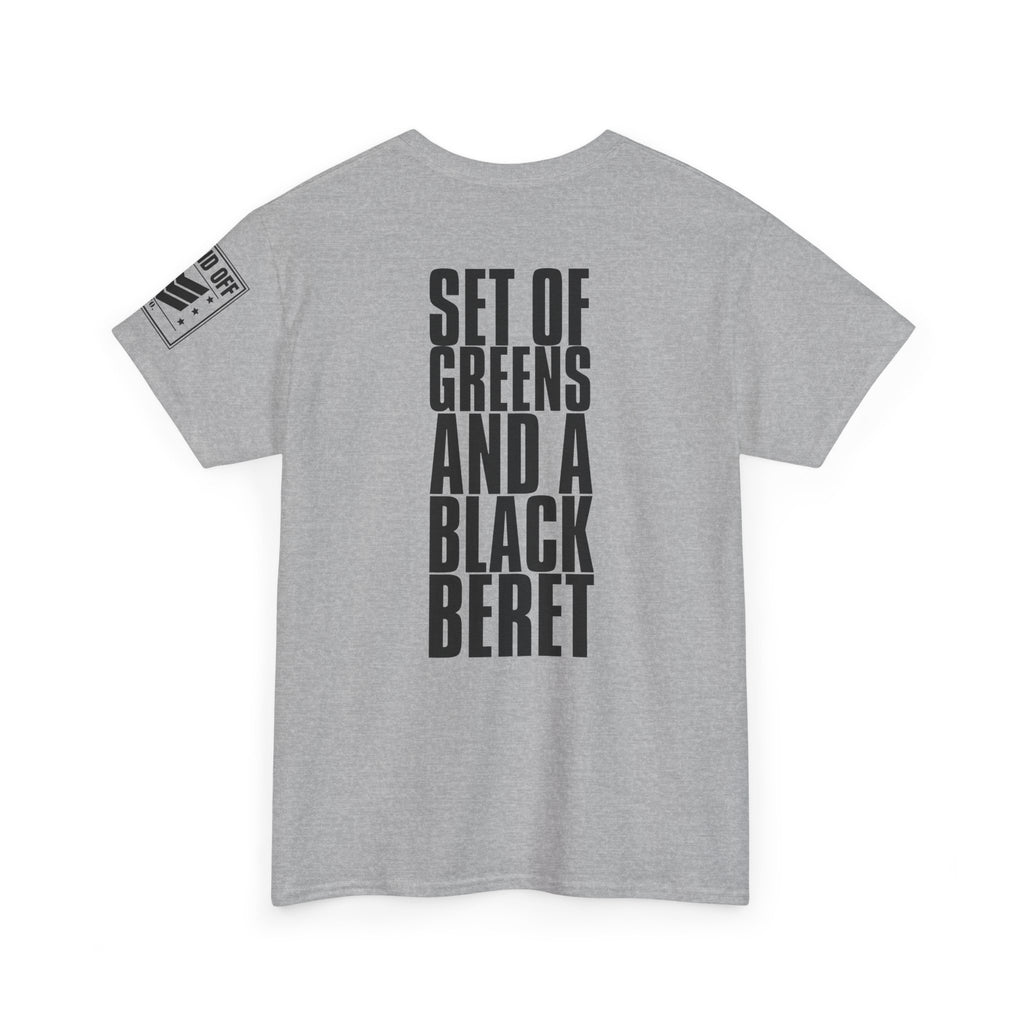 Set Of Greens Black Beret · Military T-Shirt
