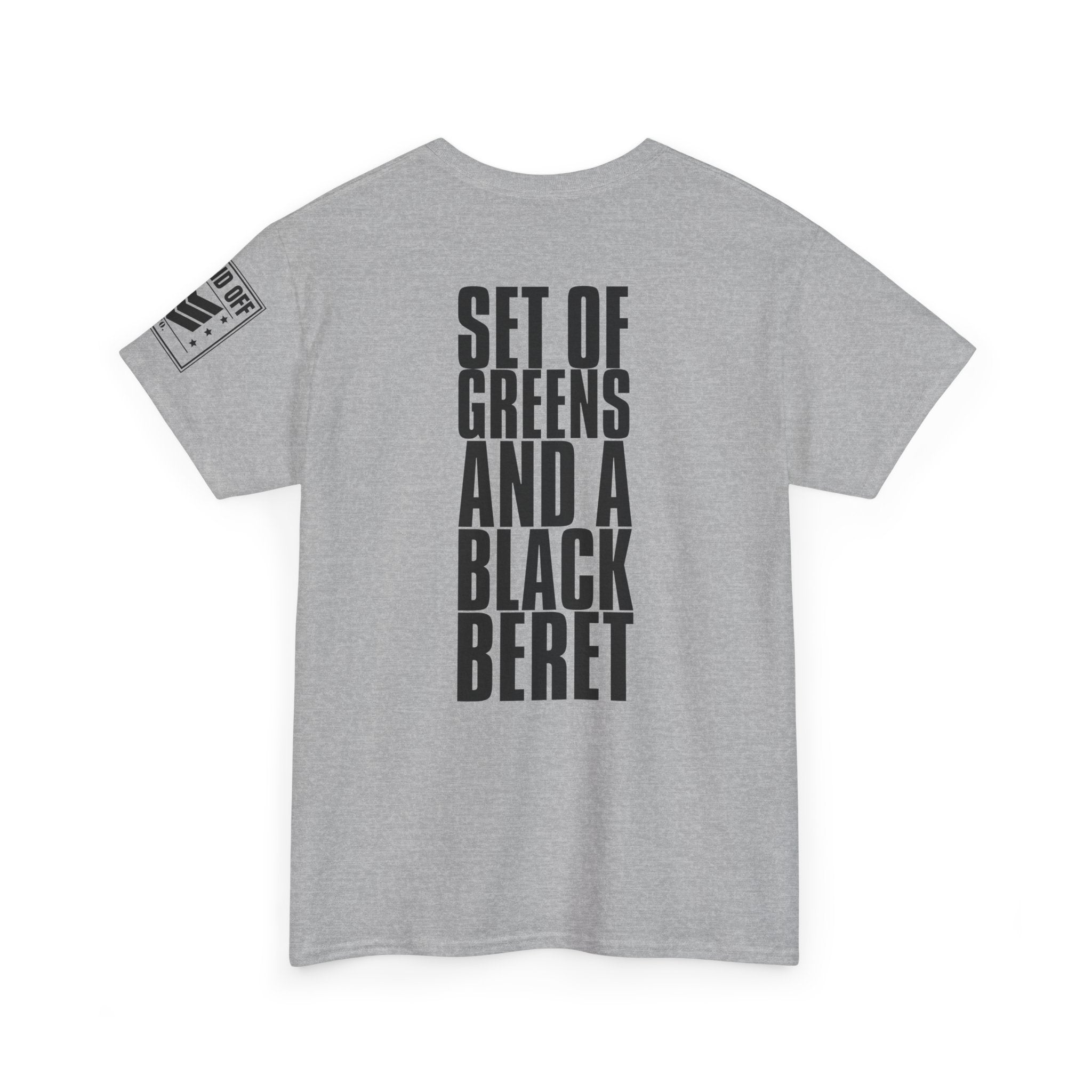 Set Of Greens Black Beret · Military T-Shirt