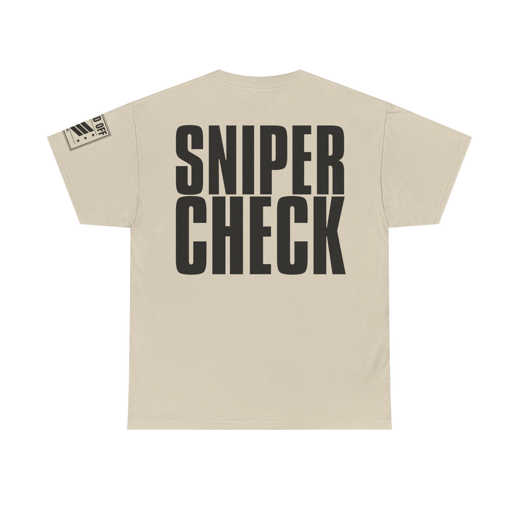 Sniper Check · Military Humor T-Shirt