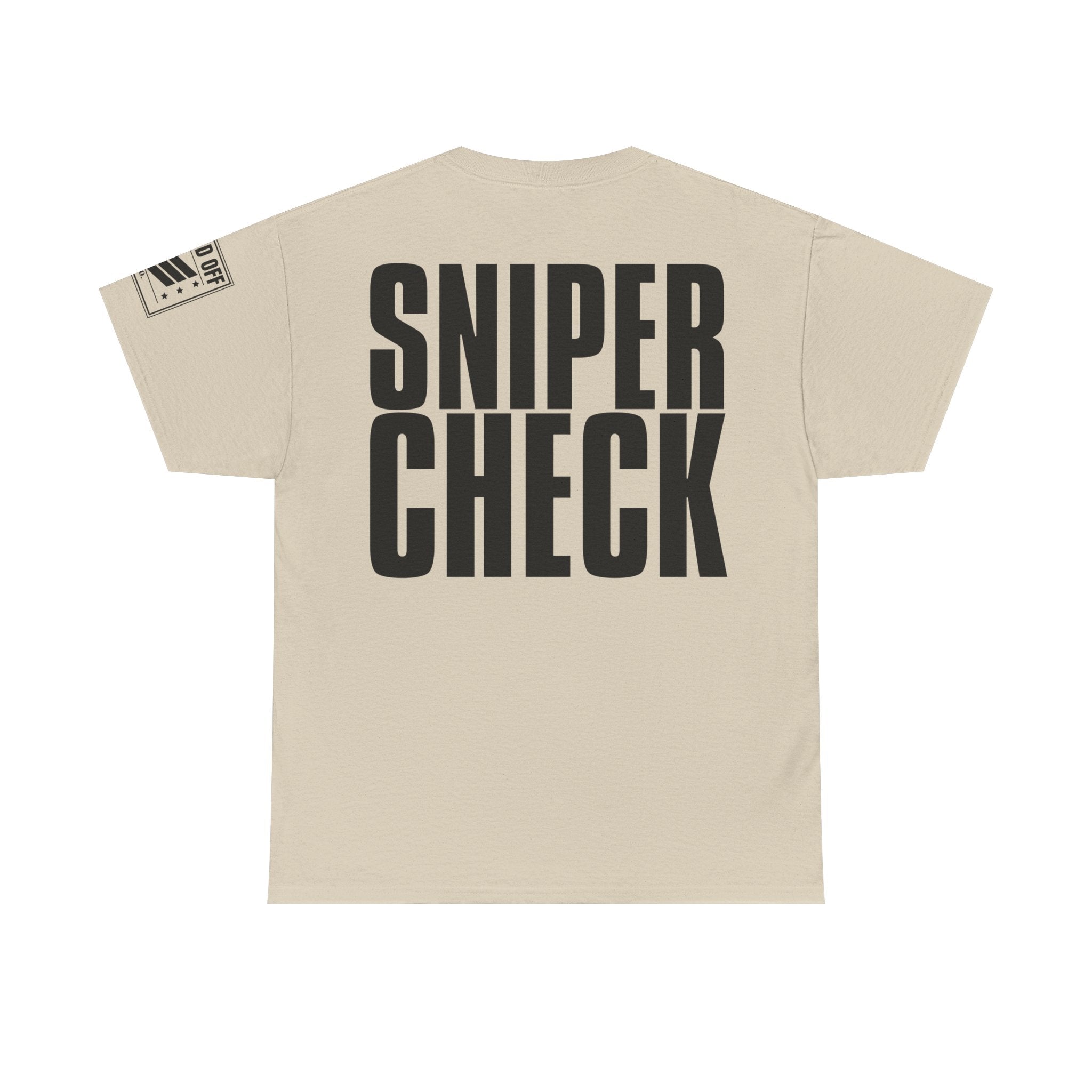 Sniper Check · Military Humor T-Shirt