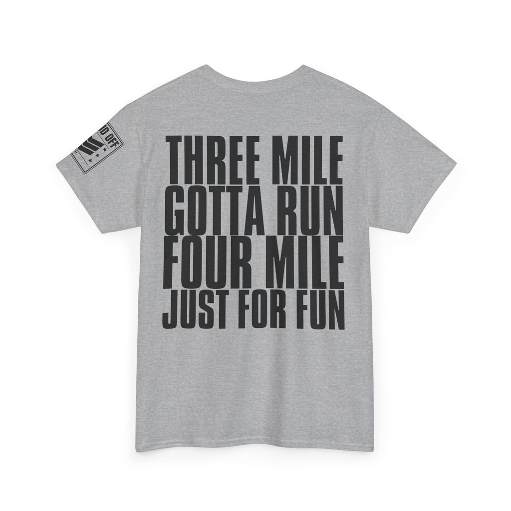 One Mile No Sweat · Military Running Cadence T-Shirt
