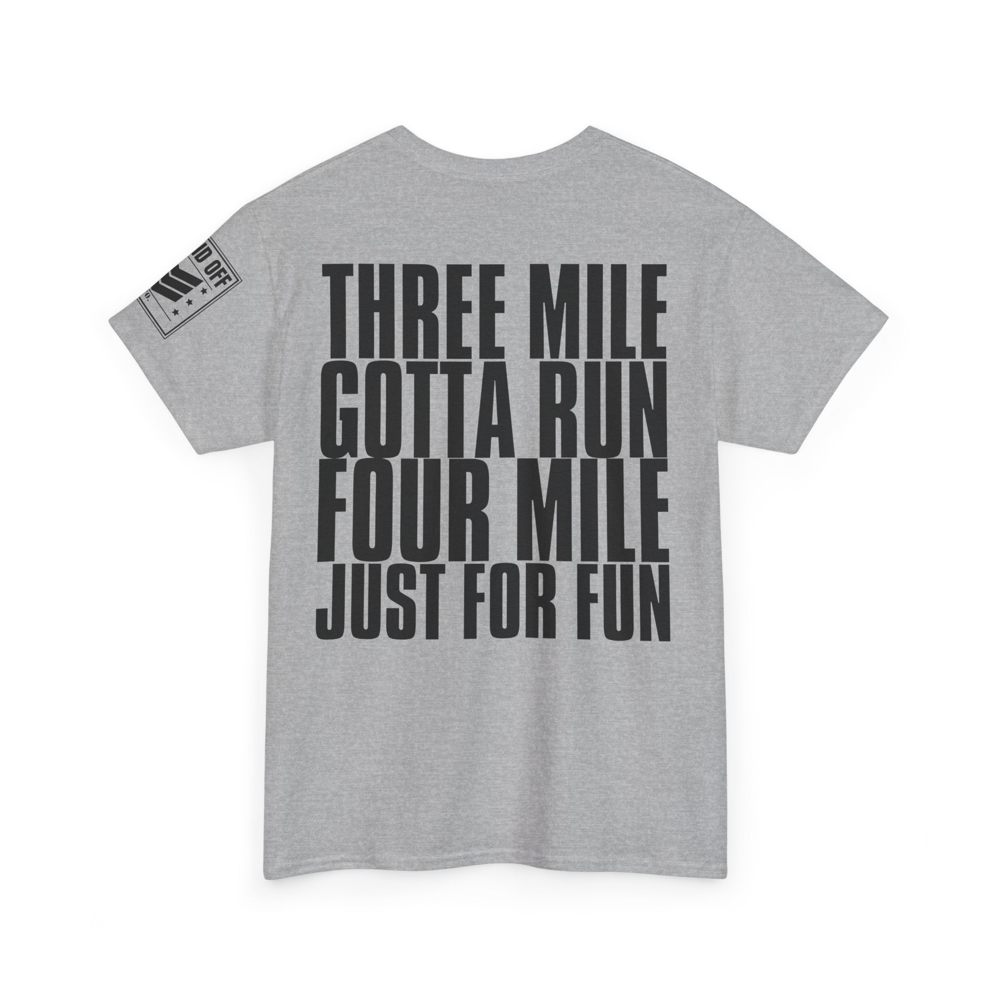 One Mile No Sweat · Military Running Cadence T-Shirt