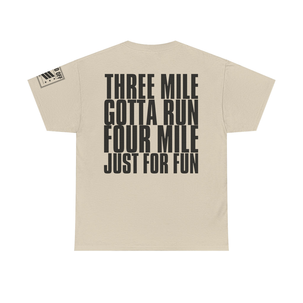 One Mile No Sweat · Military Running Cadence T-Shirt