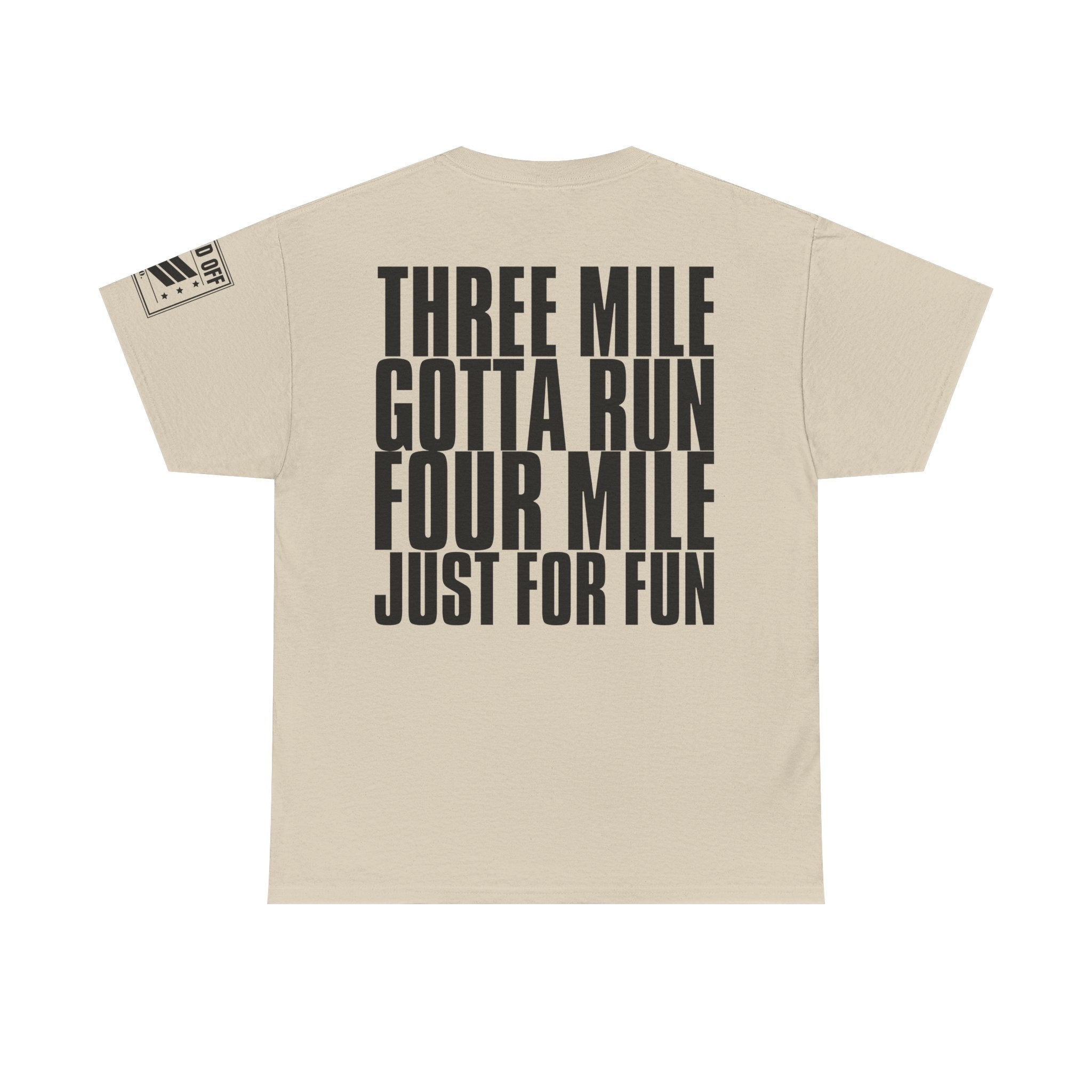 One Mile No Sweat · Military Running Cadence T-Shirt