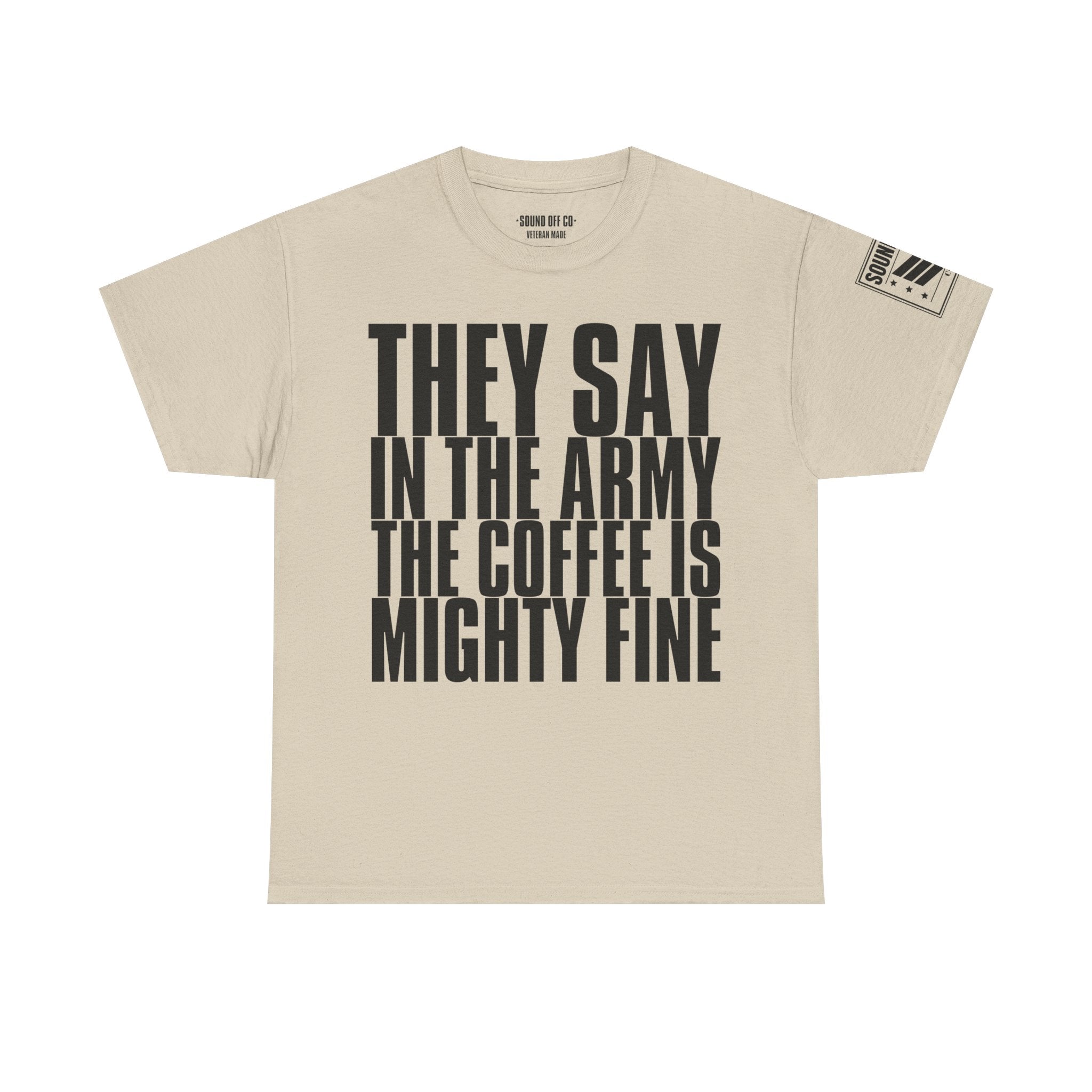 Army Coffee · Military Humor T-Shirt