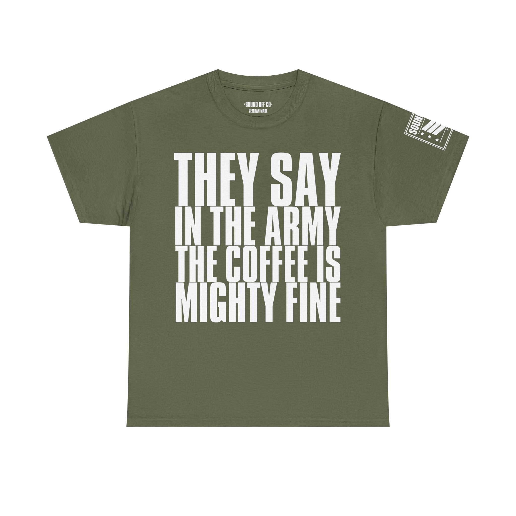 Army Coffee · Military Humor T-Shirt