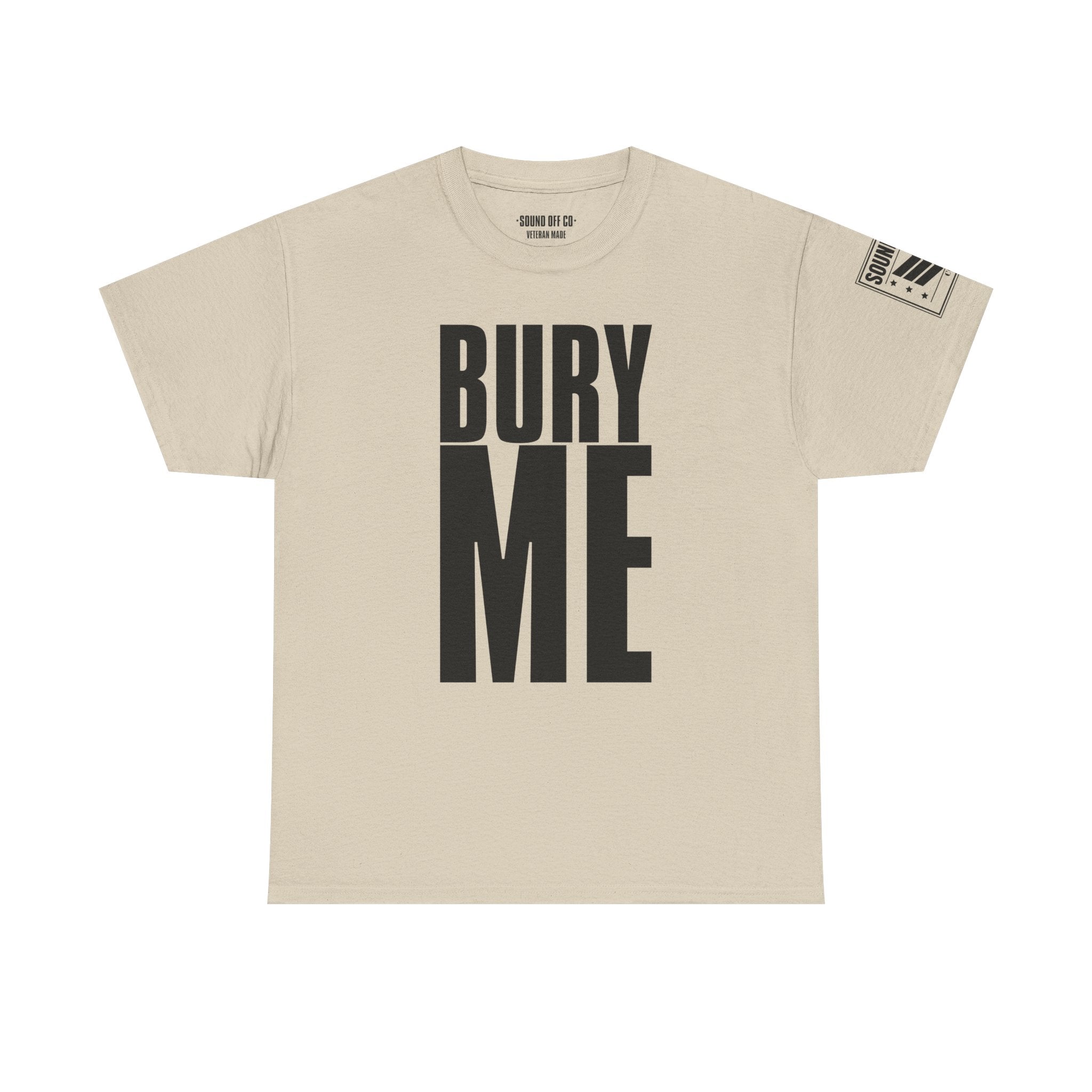 Bury Me In The Leaning Rest · Military Humor T-Shirt