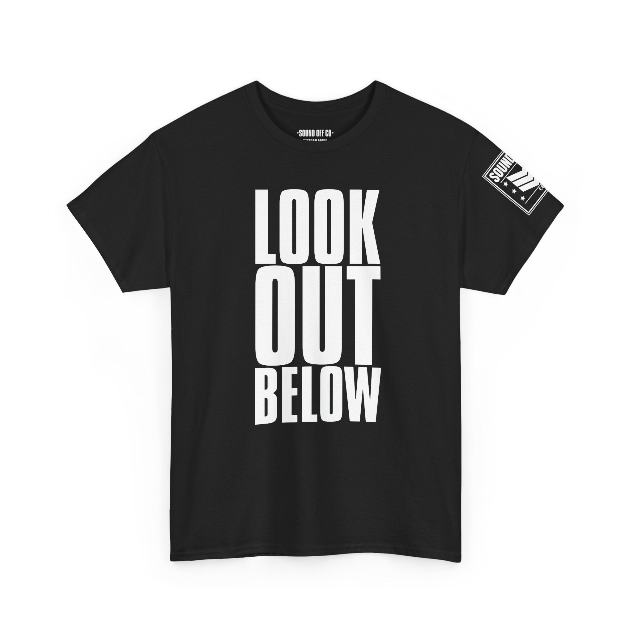 Look Out Below Airborne · Military T-Shirt