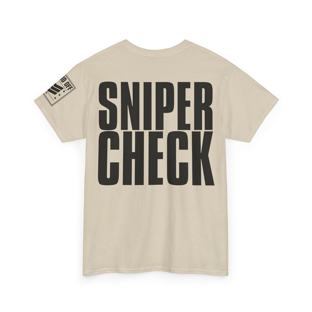 Sniper Check · Military Humor T-Shirt