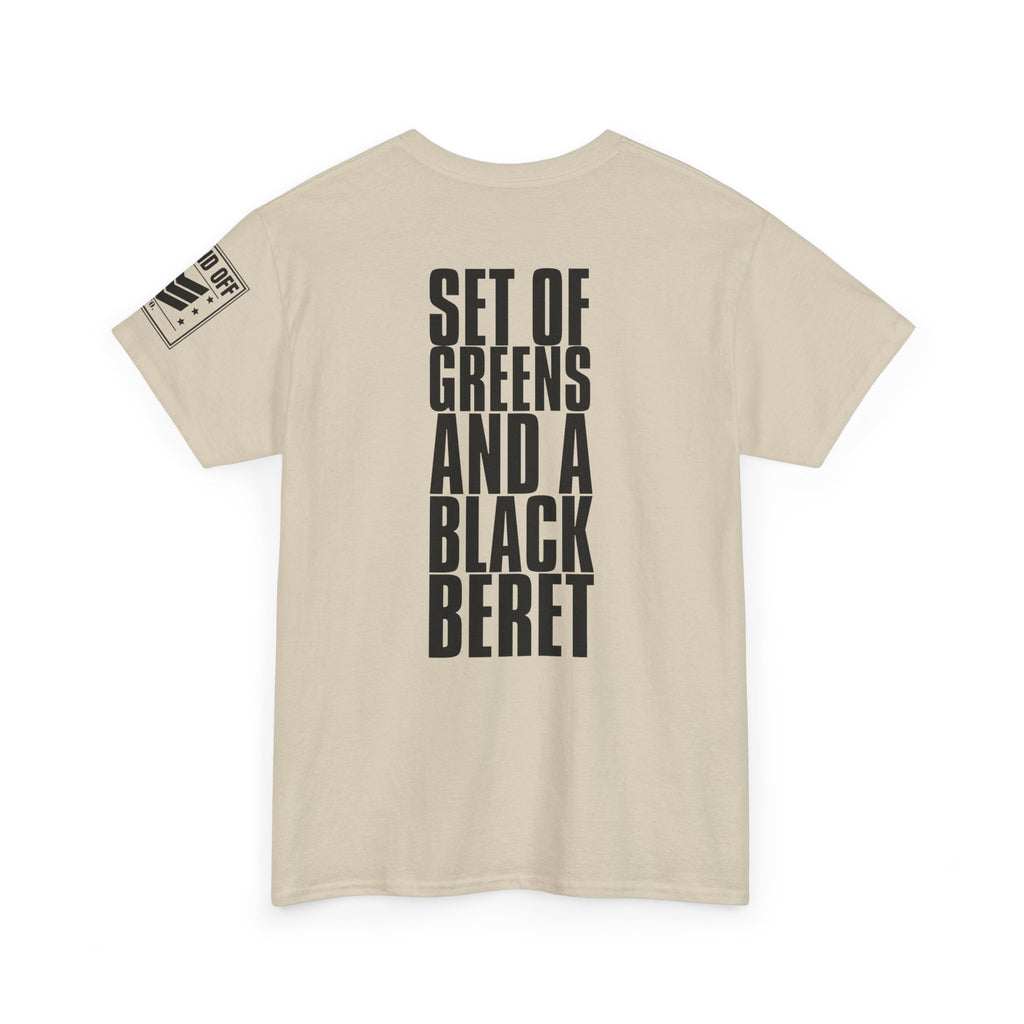 Set Of Greens Black Beret · Military T-Shirt