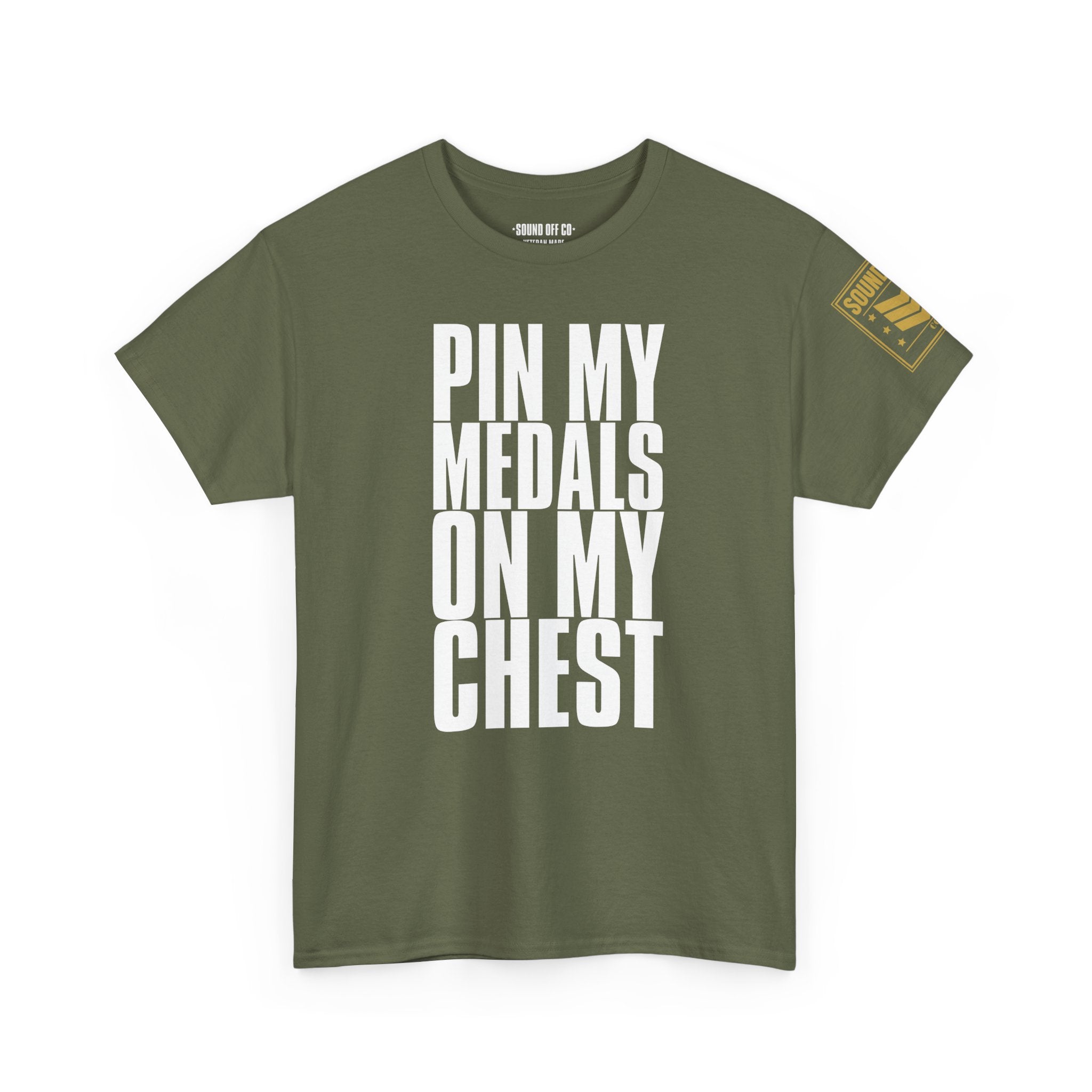 Pin My Medals · Military Cadence T-Shirt