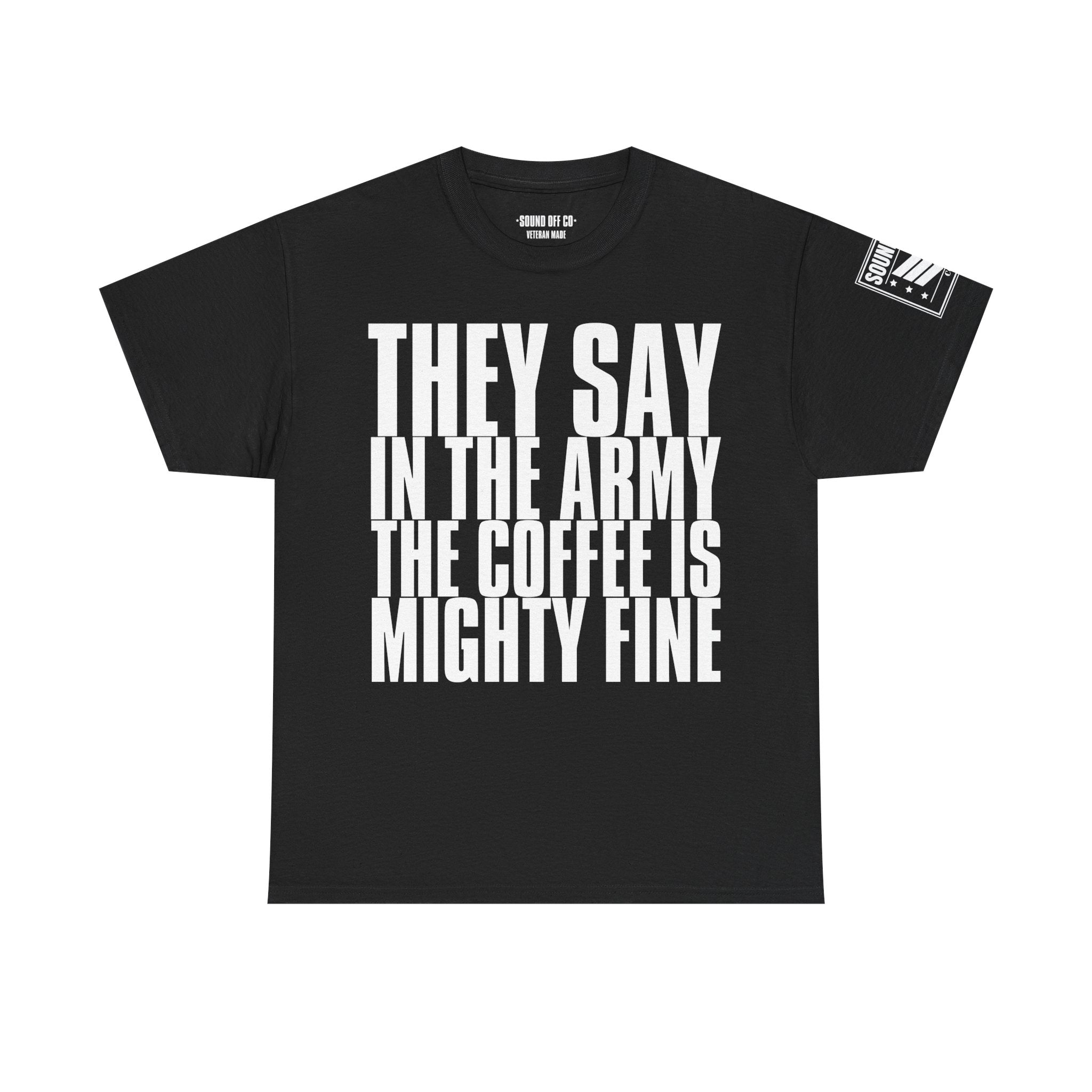 Army Coffee · Military Humor T-Shirt