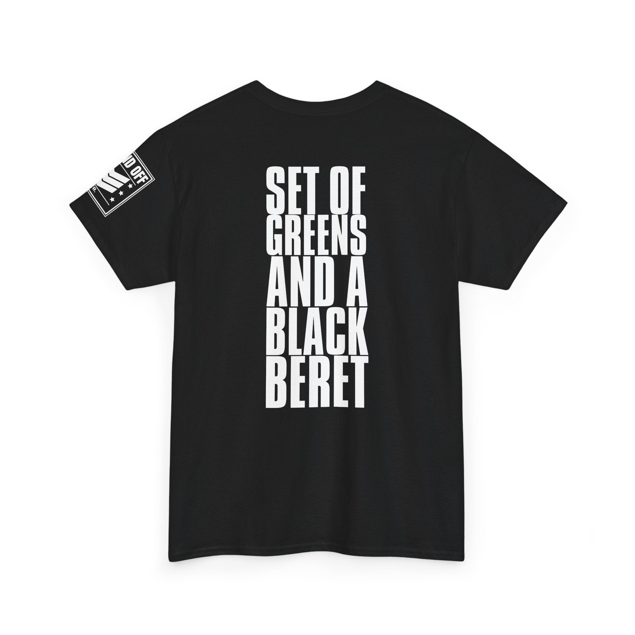 Set Of Greens Black Beret · Military T-Shirt