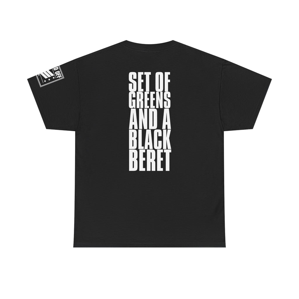 Set Of Greens Black Beret · Military T-Shirt