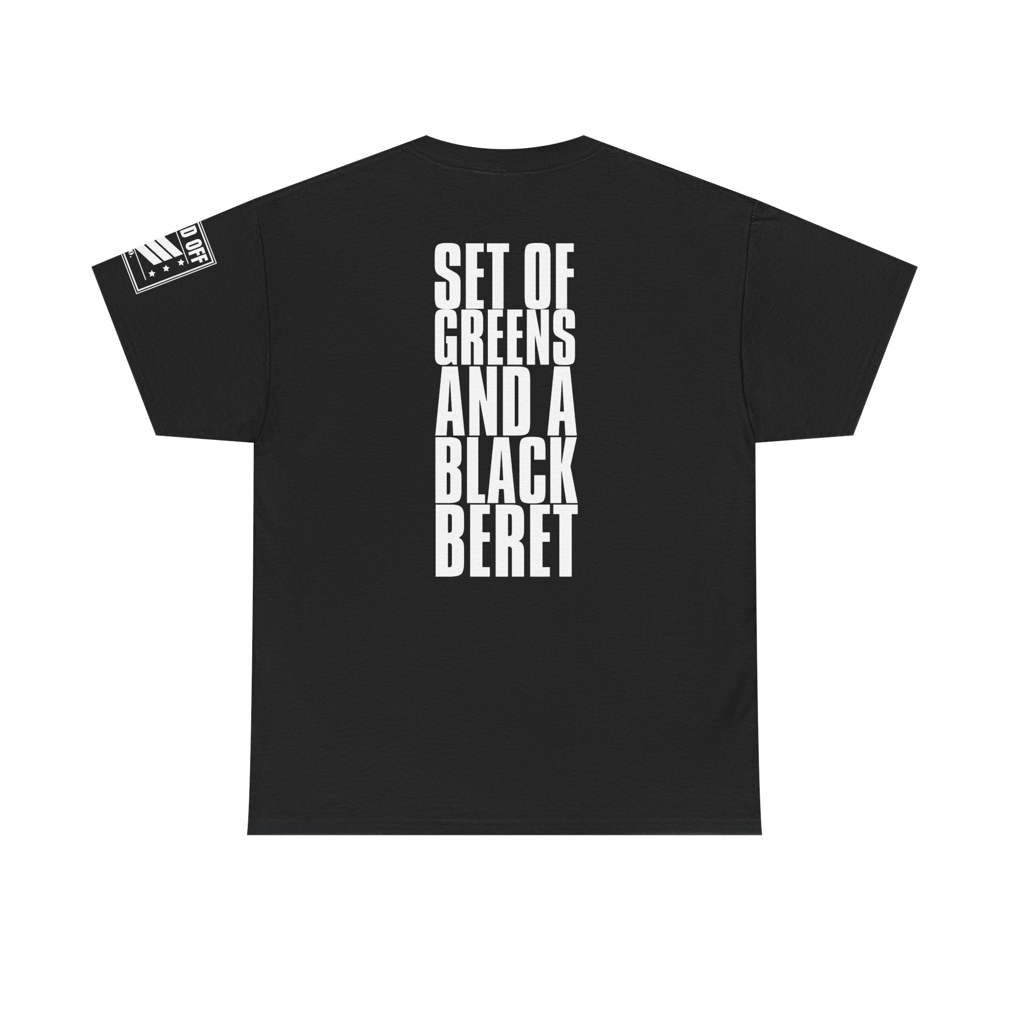 Set Of Greens Black Beret · Military T-Shirt