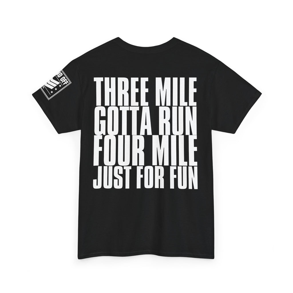 One Mile No Sweat · Military Running Cadence T-Shirt